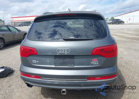 2015 Audi Q7 3.0T Premium from USA, damaged, VIN WA1LGAFE9FD014721